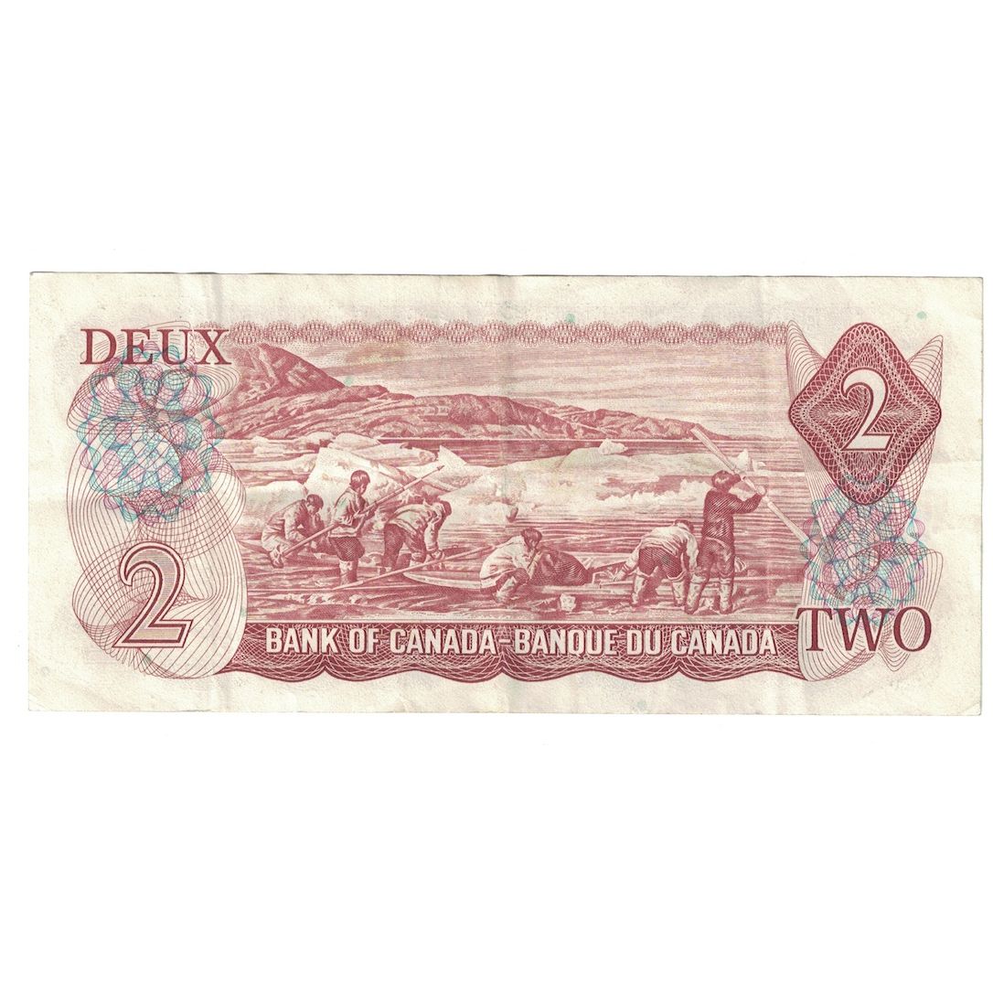 Billete, 2 Dollars, 1974, Canadá, KM:86a, MBC+