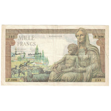 France, 1000 Francs, Déesse Déméter, 1942, P.1696, EF(40-45), KM:102