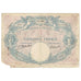 France, 50 Francs, Bleu et Rose, 1925, U.11715, F(12-15), Fayette:14.38, KM:64g