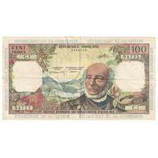 Billete, 100 Francs, Undated (1964), Antillas francesas, KM:10a, MBC