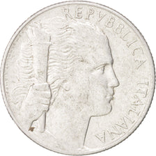 Coin, Italy, 5 Lire, 1950, Rome, AU(50-53), Aluminum, KM:89