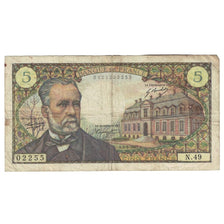 Francia, 5 Francs, Pasteur, 1967, N.49, RC+, Fayette:61.05, KM:146b