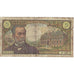 France, 5 Francs, Pasteur, 1970, P.124, VG(8-10), Fayette:61.12, KM:146b