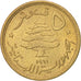Moneda, Líbano, 5 Piastres, 1961, SC, Aluminio - bronce, KM:21
