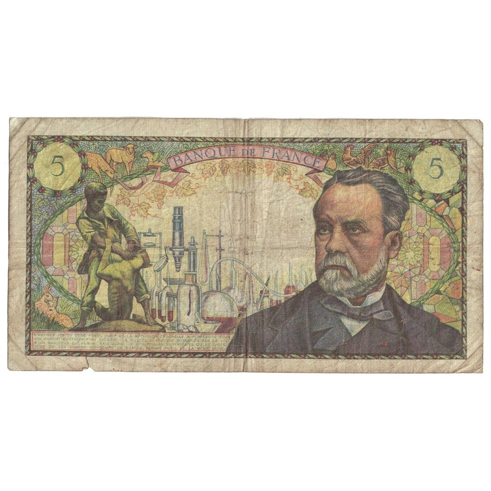 Frankreich, 5 Francs, Pasteur, 1967, U.51, SGE, Fayette:61.05, KM:146b