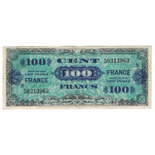 Francia, 100 Francs, 1945 Verso France, 1945, Serie 8, BC+, Fayette:VF25.08