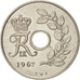 Coin, Denmark, Frederik IX, 25 Öre, 1967, Copenhagen, AU(55-58), Copper-nickel