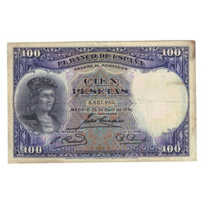 Banknote, Spain, 100 Pesetas, 1931, 1931-04-25, KM:83, EF(40-45)