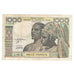 Billet, West African States, 1000 Francs, Undated (1959-65), KM:603Hn, TB