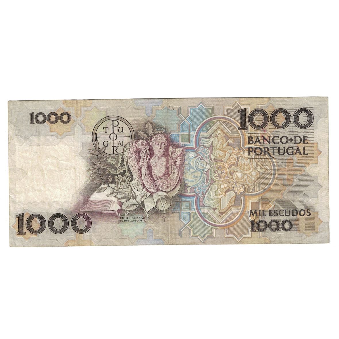 Geldschein, Portugal, 1000 Escudos, 1988, 1988-12-22, KM:181e, SS
