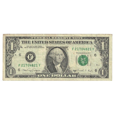 Banconote, Stati Uniti, One Dollar, 1988A, ATLANTA, KM:3861, MB+