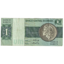Banknote, Brazil, 1 Cruzeiro, Undated (1972-80), KM:191Aa, VF(30-35)