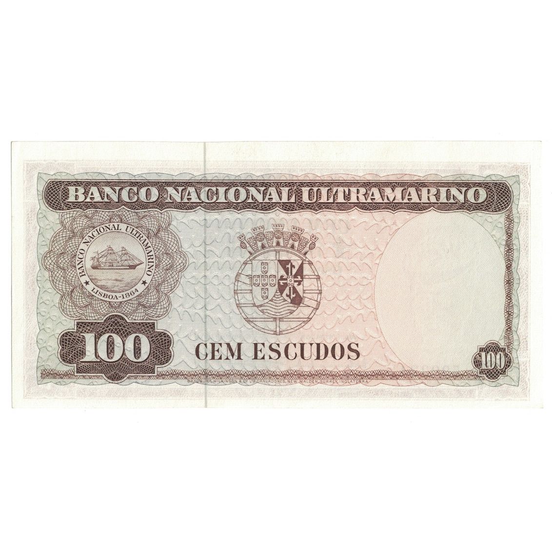 Billet, Timor, 100 Escudos, 1963, 1963-04-25, KM:28a, NEUF