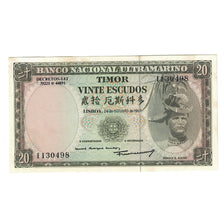 Banconote, Timor, 20 Escudos, 1967, 1967-10-24, KM:26a, BB+