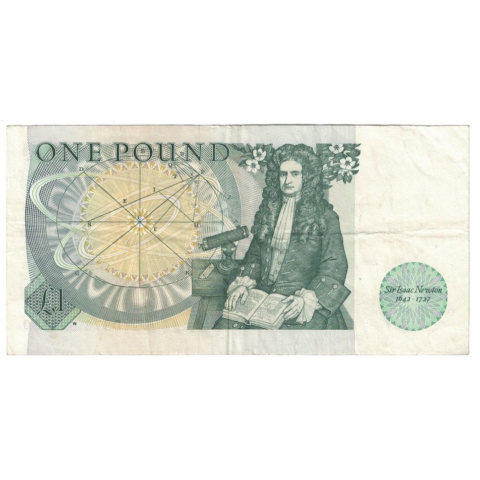 Billete, 1 Pound, Undated (1978-84), Gran Bretaña, KM:377a, MBC