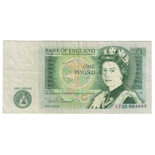 Biljet, Groot Bretagne, 1 Pound, Undated (1978-84), KM:377a, TB+