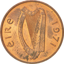 Coin, IRELAND REPUBLIC, Penny, 1971, MS(60-62), Bronze, KM:20
