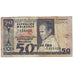 Banknote, Madagascar, 50 Francs = 10 Ariary, Undated (1974-75), KM:62a, F(12-15)