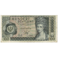 Banconote, Austria, 100 Schilling, 1969, 1969-01-02, KM:146a, MB