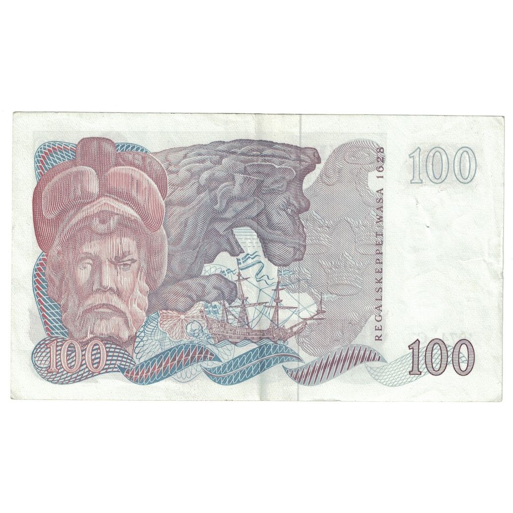 Banknote, Sweden, 100 Kronor, 1974, KM:54b, AU(50-53)