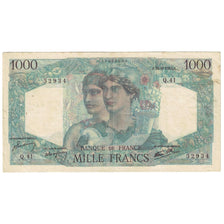 Frankrijk, 1000 Francs, Minerve et Hercule, 1945, Q.41, TB+, Fayette:41.4