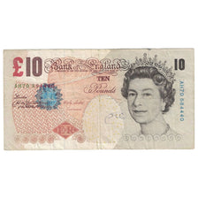 Billete, 10 Pounds, 2000-2003, Gran Bretaña, KM:389b, BC+