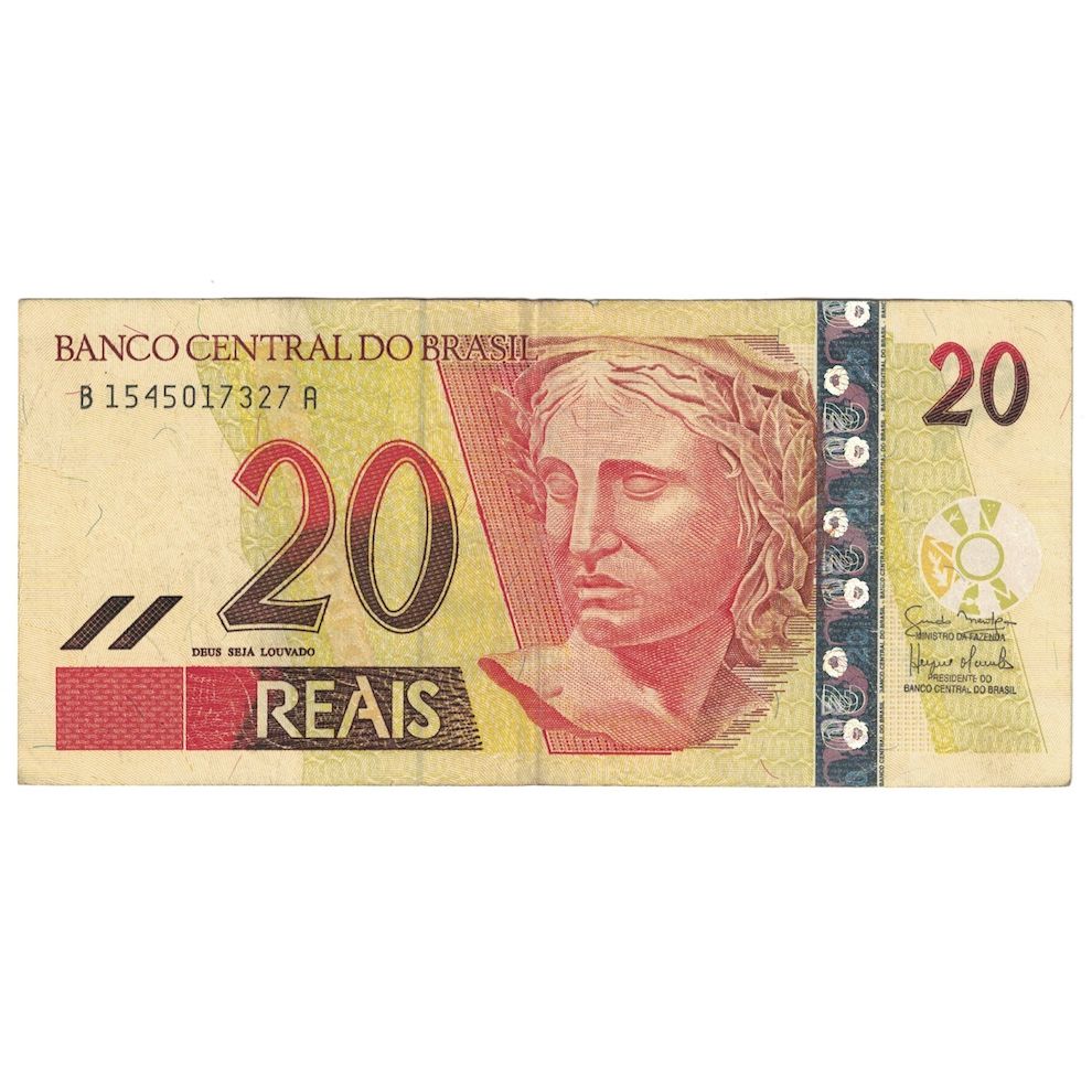Billete, 20 Reais, ND (02-  ), Brasil, KM:250e, MBC