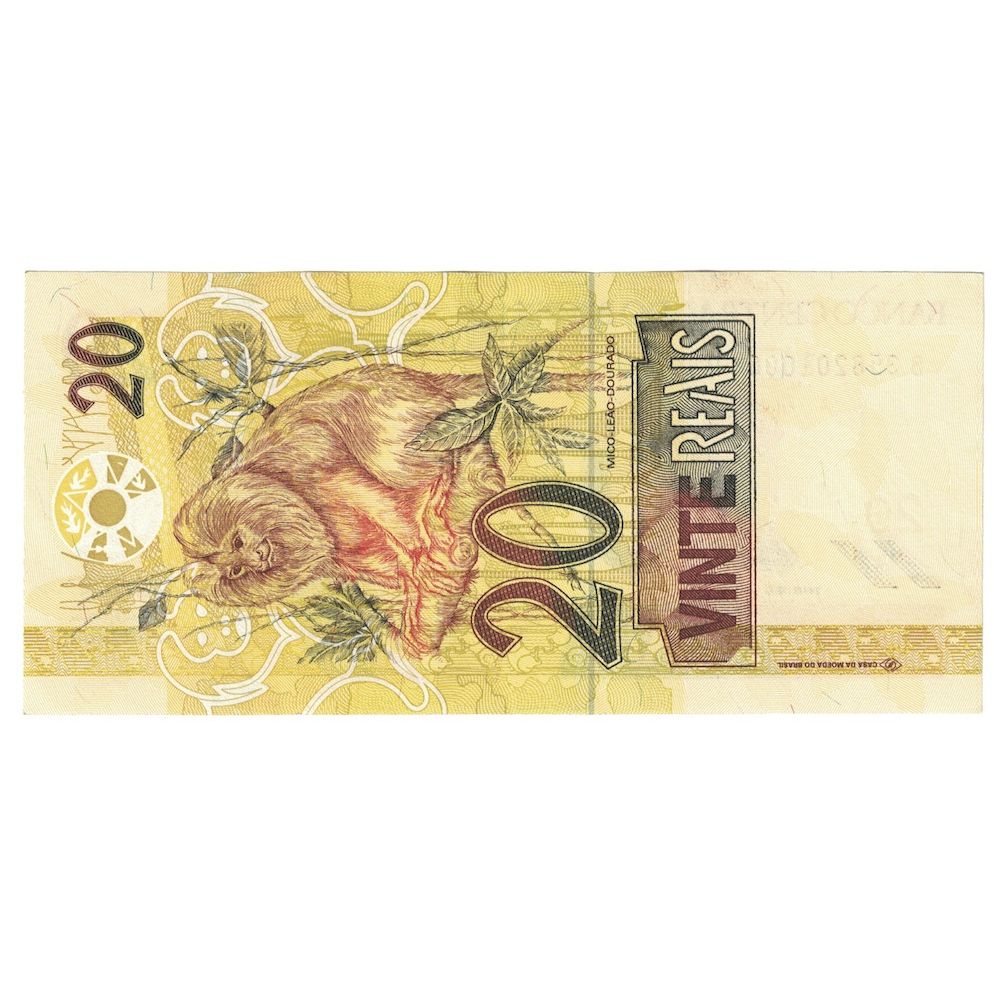 Banconote, Brasile, 20 Reais, ND (02-  ), KM:250e, SPL-