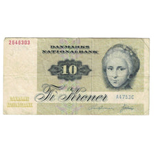 Banknote, Denmark, 10 Kroner, ND (1972-1978), KM:48c, VF(30-35)