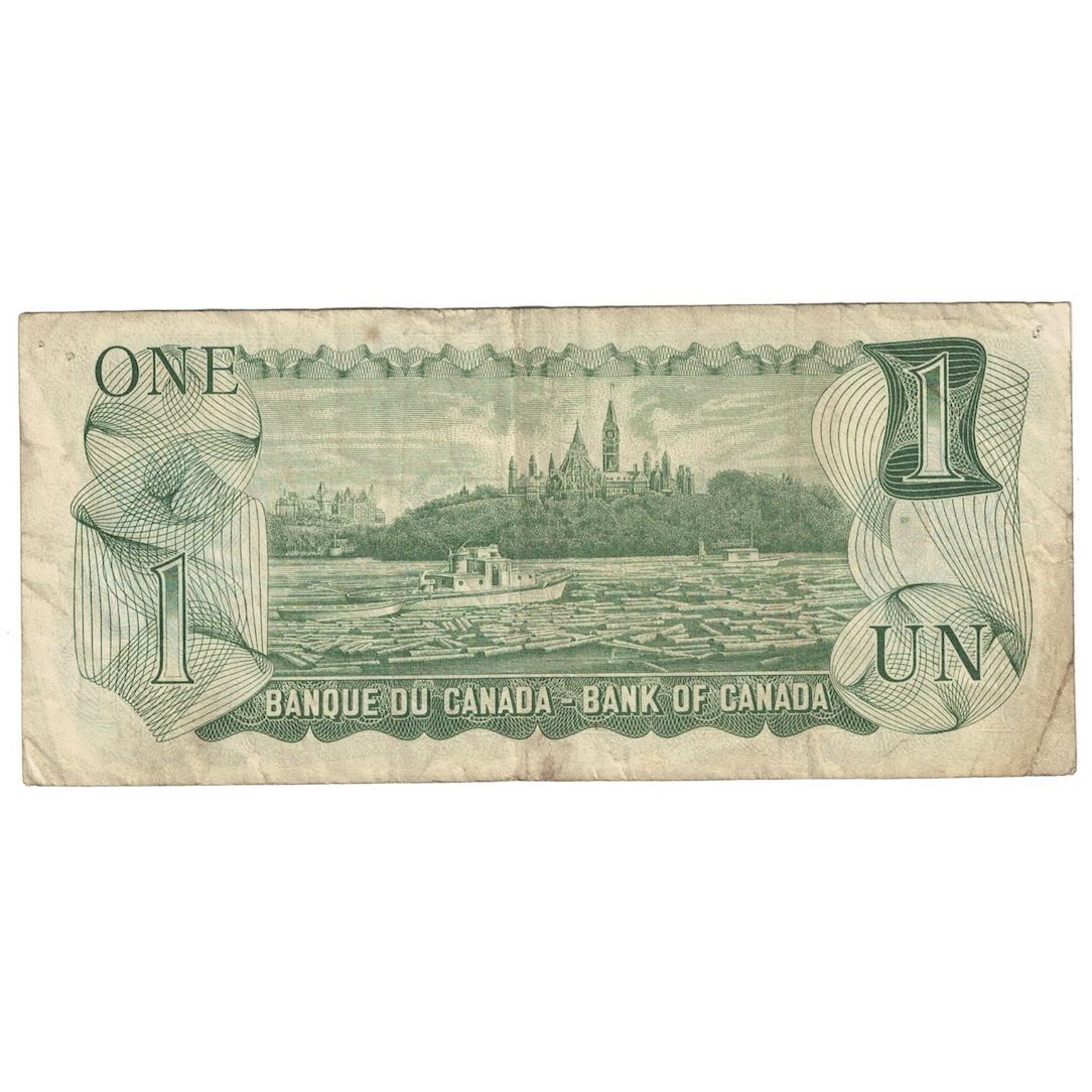 Banconote, Canada, 1 Dollar, 1973, KM:85a, MB+