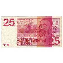 Biljet, Nederland, 25 Gulden, 1971, KM:92b, TB+