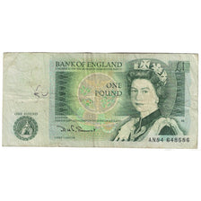 Banconote, Gran Bretagna, 1 Pound, Undated (1978-84), KM:377b, B+