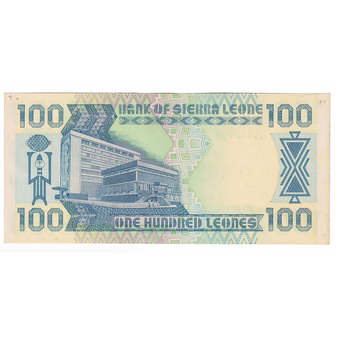Banknote, Sierra Leone, 100 Leones, 1989, 1989-04-27, KM:18b, UNC(63)