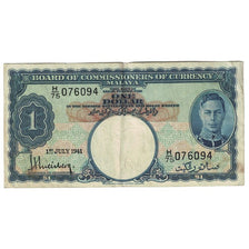 Geldschein, MALAYA, 1 Dollar, 1941, 1941-07-01, KM:11, S+
