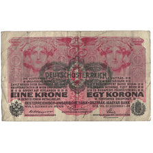 Banknote, Hungary, 1 Korona, 1916 (1919), KM:10, F(12-15)
