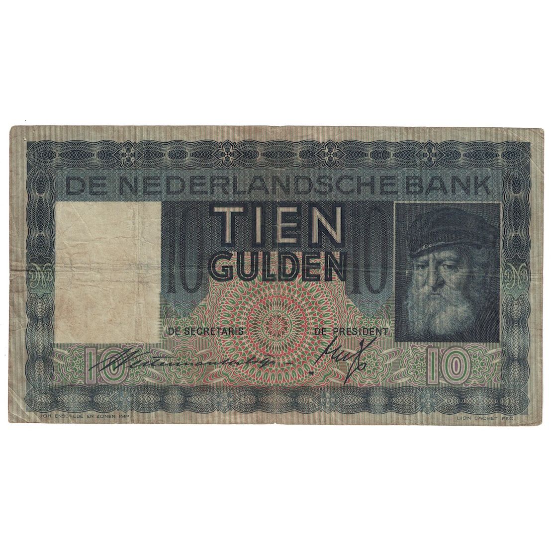 Biljet, Nederland, 10 Gulden, 1936, 1936-06-29, KM:49, TB