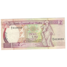 Banconote, Malta, 2 Liri, 1994, KM:45a, SPL