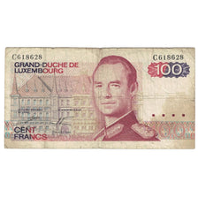 Nota, Luxemburgo, 100 Francs, 1980, 1980-08-14, KM:57a, F(12-15)