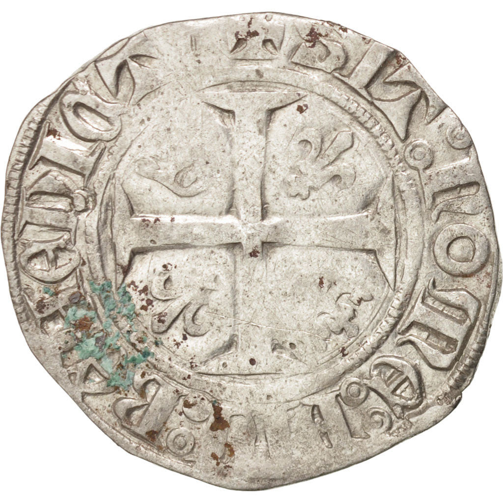 Coin, France, Blanc, Rouen, VF(20-25), Billon, Duplessy:377A