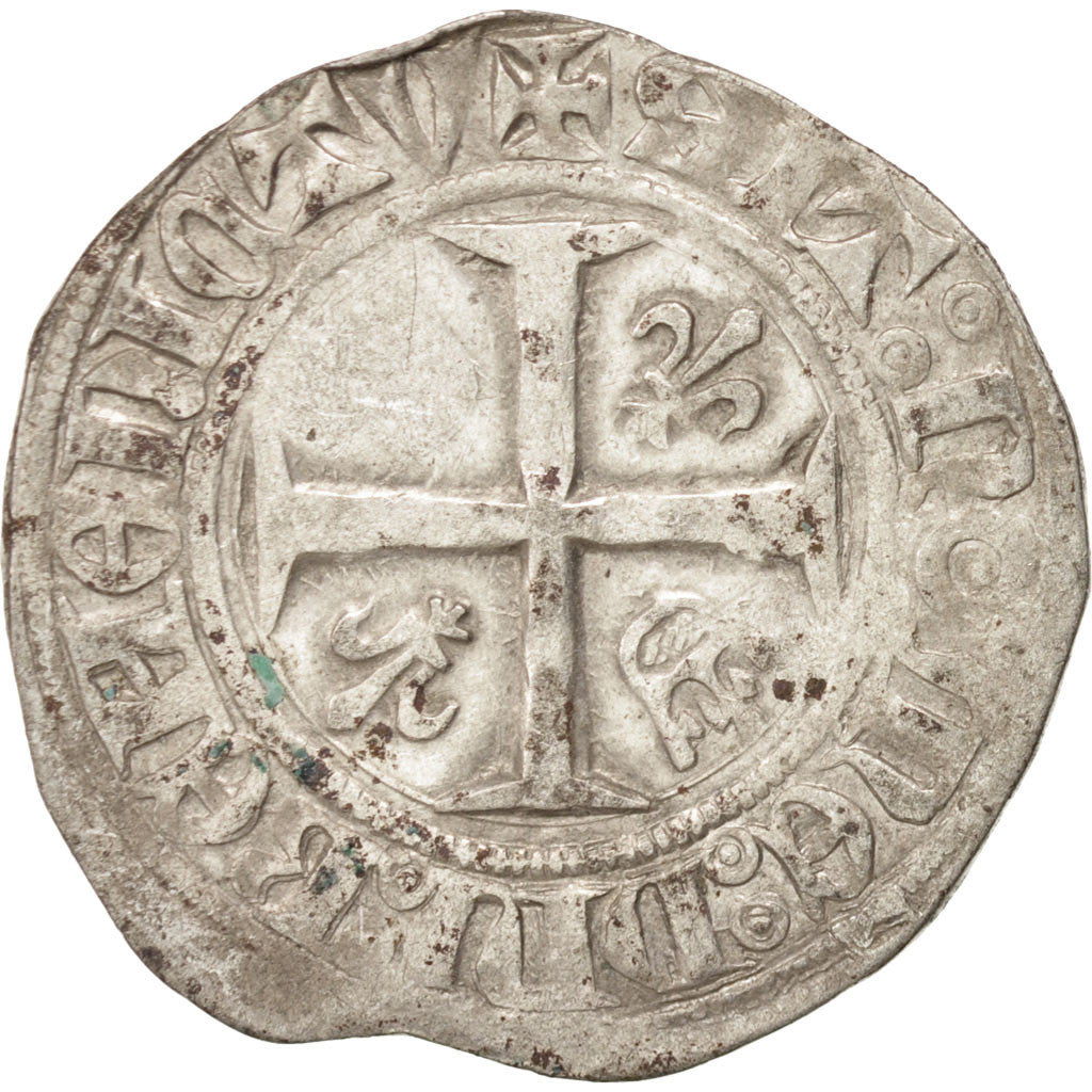 Coin, France, Blanc, Rouen, EF(40-45), Billon, Duplessy:377A