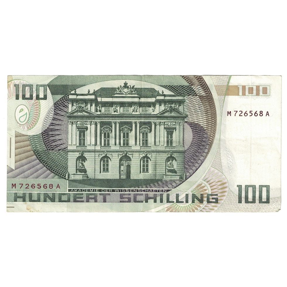 Billete, 100 Schilling, 1984, Austria, KM:150, MBC