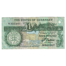 Billete, 1 Pound, Undated (1991- ), Guernsey, KM:52b, BC+