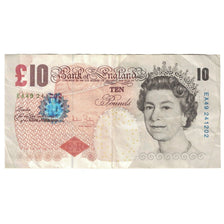 Banknot, Wielka Brytania, 10 Pounds, 2004, KM:389c, VF(30-35)