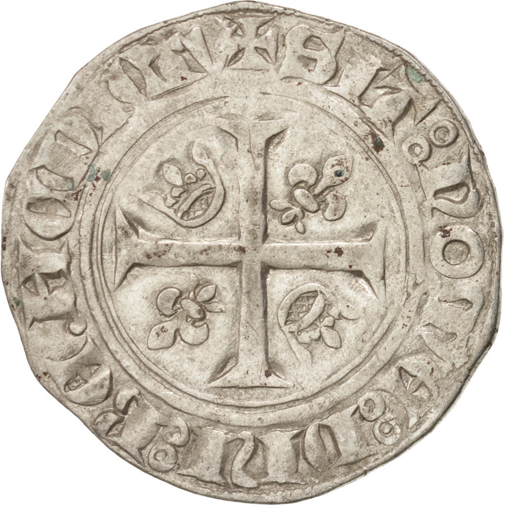 Coin, France, Blanc, Mâcon, VF(30-35), Billon, Duplessy:377A