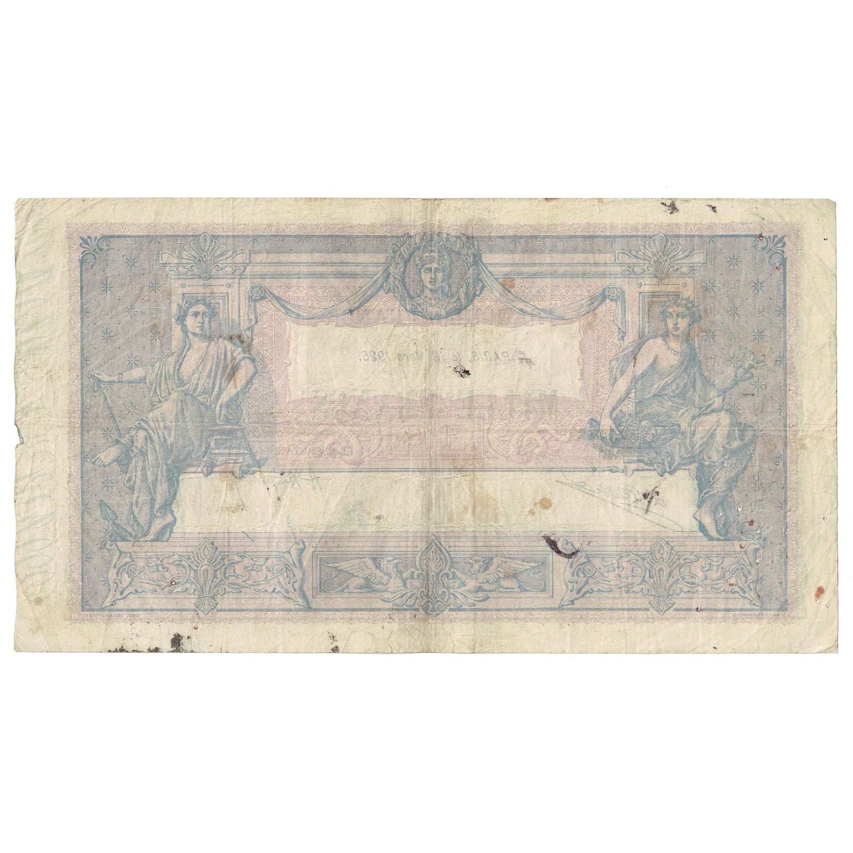 Frankreich, 1000 Francs, Bleu et Rose, 1926, J.217, S, Fayette:36.42, KM:67j
