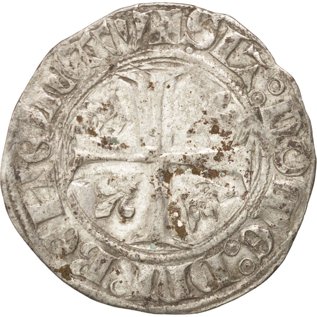 Coin, France, Blanc, Cremieu, VF(30-35), Billon, Duplessy:377A