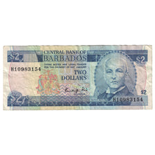 Billete, 2 Dollars, Undated (1986), Barbados, KM:36, BC+