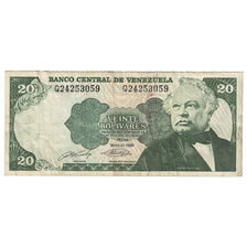 Biljet, Venezuela, 20 Bolivares, 1990, 1990-05-31, KM:63b, TB