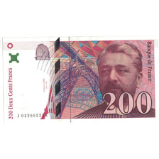 Frankrijk, 200 Francs, Eiffel, 1996, J.023, SPL+, Fayette:75.2, KM:159a
