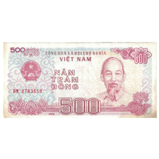 Geldschein, Vietnam, 500 D<ox>ng, 1988 (1989), KM:101b, SS+